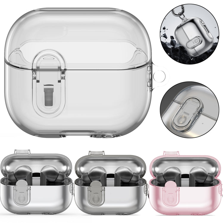 For Samsung Galaxy Buds3 / 3 Pro DUX DUCIS SECI Series Earbuds Box Protective Case(Clear Pink) - Samsung Earphone Case by DUX DUCIS | Online Shopping South Africa | PMC Jewellery | Buy Now Pay Later Mobicred