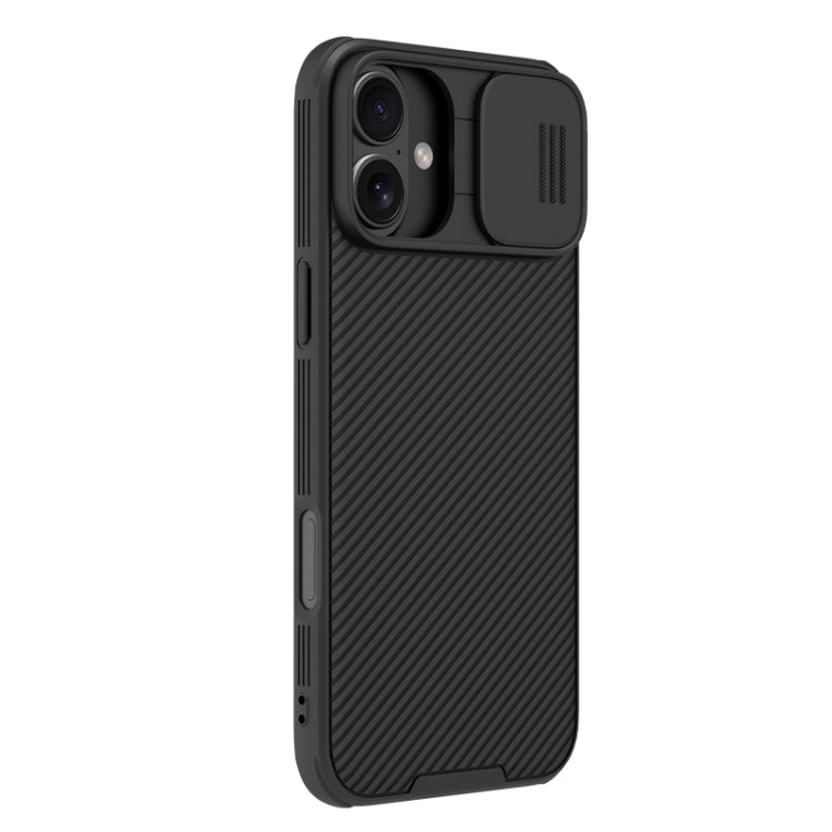 For iPhone 16 NILLKIN CamShield Pro Magnetic PC Phone Case(Black) - iPhone 16 Cases by NILLKIN | Online Shopping South Africa | PMC Jewellery | Buy Now Pay Later Mobicred