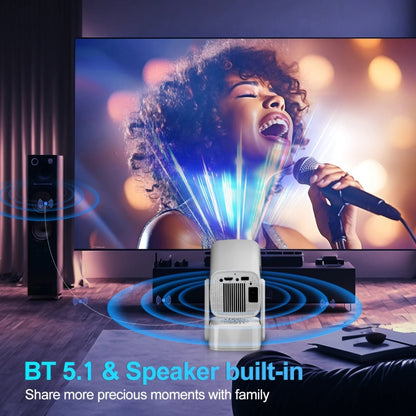 Y7S 720P Android 11 OS Portable Home WiFi Projector with Speaker, CPU:RK3326(US Plug) - Mini Projector by PMC Jewellery | Online Shopping South Africa | PMC Jewellery | Buy Now Pay Later Mobicred