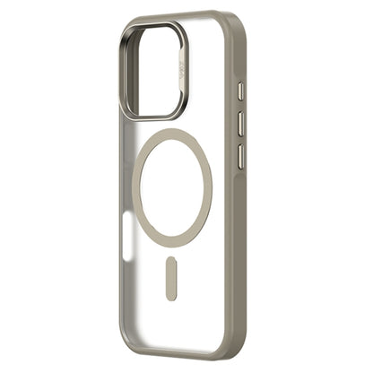 For iPhone 16 Pro Max ZGA Magsafe Frosted PC Hybrid TPU Phone Case(Grey) - iPhone 16 Pro Max Cases by ZGA | Online Shopping South Africa | PMC Jewellery | Buy Now Pay Later Mobicred