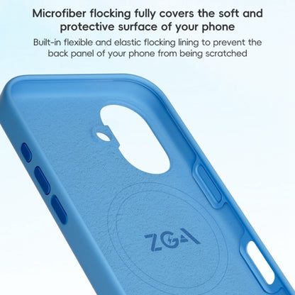 For iPhone 16 Pro ZGA Colorful Liquid Silicone Magsafe Phone Case(Gold) - iPhone 16 Pro Cases by ZGA | Online Shopping South Africa | PMC Jewellery | Buy Now Pay Later Mobicred