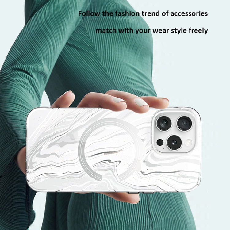 For iPhone 16 Pro Max TGVIS Grace Series MagSafe Magnetic Phone Case(Panda) - iPhone 16 Pro Max Cases by TGVIS | Online Shopping South Africa | PMC Jewellery | Buy Now Pay Later Mobicred