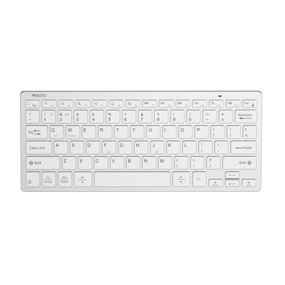 Yesido KB11 Portable 78 Keys 2.4G Bluetooth Dual-mode Wireless Computer Keyboard(White) - Wireless Keyboard by Yesido | Online Shopping South Africa | PMC Jewellery | Buy Now Pay Later Mobicred