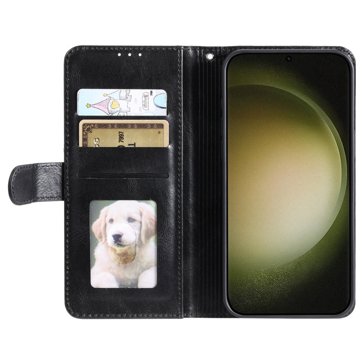 For Samsung Galaxy S25 5G Simple 6-Card Wallet Leather Phone Case(Black) - free shipping - PMC TechLife - Order now!