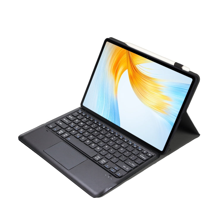For Huawei MatePad Air 12 2024 Ultra-thin Detachable Bluetooth Keyboard Leather Tablet Case with Touchpad(Black) - Huawei Keyboard by PMC Jewellery | Online Shopping South Africa | PMC Jewellery | Buy Now Pay Later Mobicred