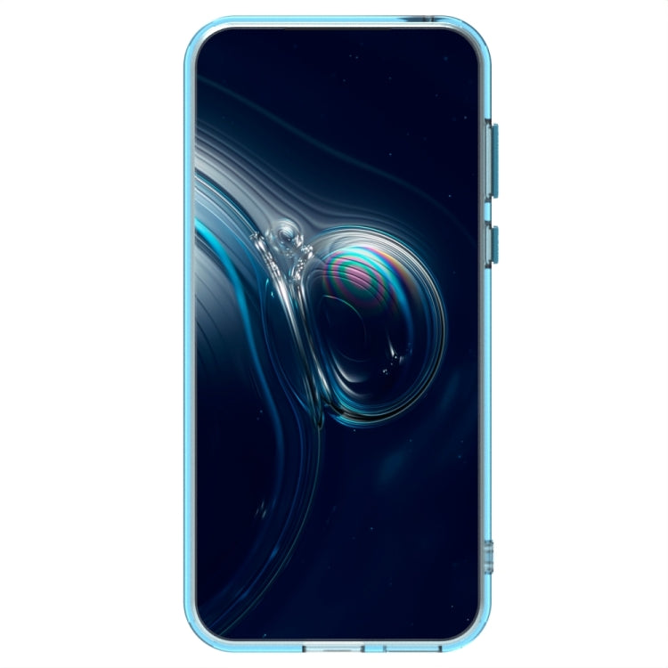 For Huawei Pura 70 Pro Candy PC Hybrid TPU Shockproof Phone Case(Blue) - Huawei Cases by PMC Jewellery | Online Shopping South Africa | PMC Jewellery | Buy Now Pay Later Mobicred