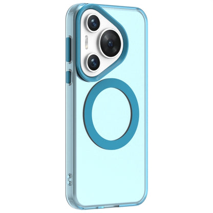 For Huawei Pura 70 Candy Magsafe PC Hybrid TPU Phone Case(Blue) - Huawei Cases by PMC Jewellery | Online Shopping South Africa | PMC Jewellery | Buy Now Pay Later Mobicred