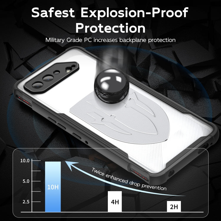 For ASUS ROG Phone 5 Cooling 3 in 1 Phone Case(Silver) - ASUS Cases by PMC TechLife | Online Shopping South Africa | PMC TechLife | Buy Now Pay Later Mobicred