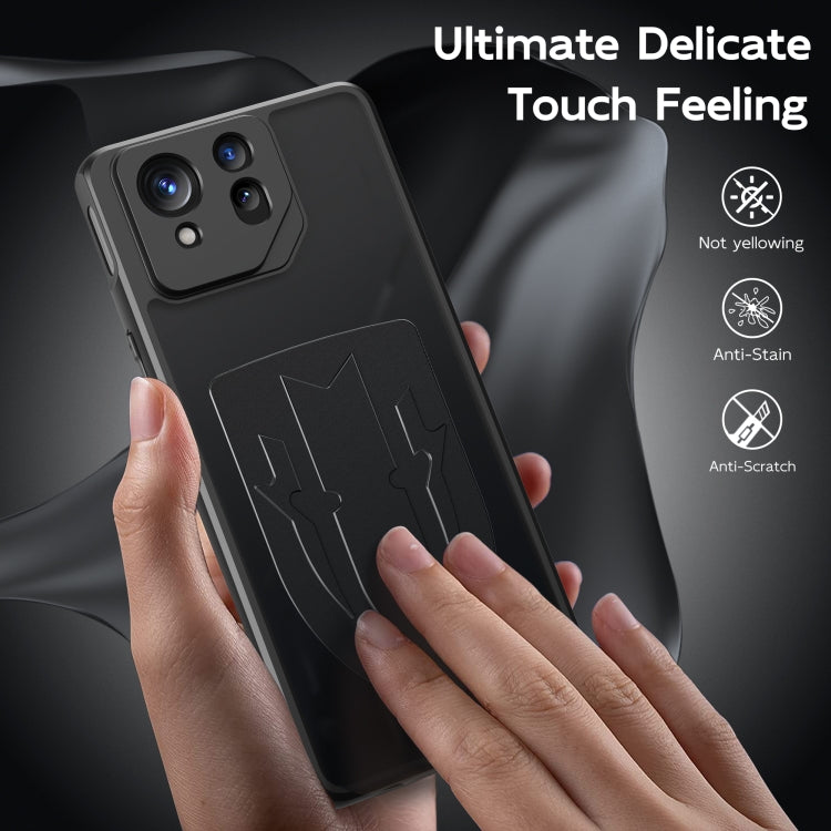 For ASUS ROG Phone 8 / 8 Pro Cooling 3 in 1 Phone Case(Black) - ASUS Cases by PMC TechLife | Online Shopping South Africa | PMC TechLife | Buy Now Pay Later Mobicred