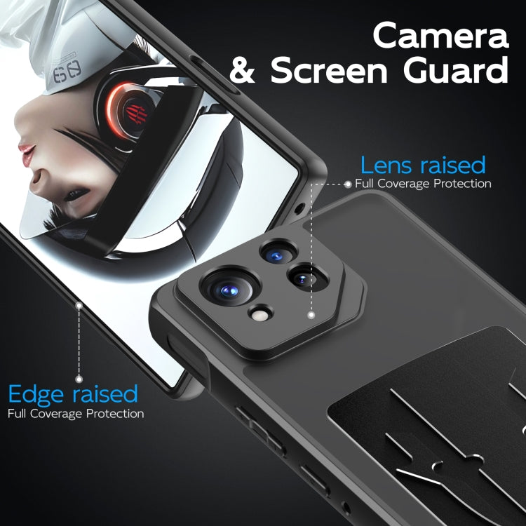 For ASUS ROG Phone 8 / 8 Pro Cooling 3 in 1 Phone Case(Black) - ASUS Cases by PMC TechLife | Online Shopping South Africa | PMC TechLife | Buy Now Pay Later Mobicred