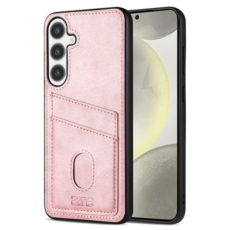 For Samsung Galaxy S24 5G AZNS K1 Series Card Slot Business Phone Case(Pink) - Galaxy S24 5G Cases by AZNS | Online Shopping South Africa | PMC Jewellery | Buy Now Pay Later Mobicred