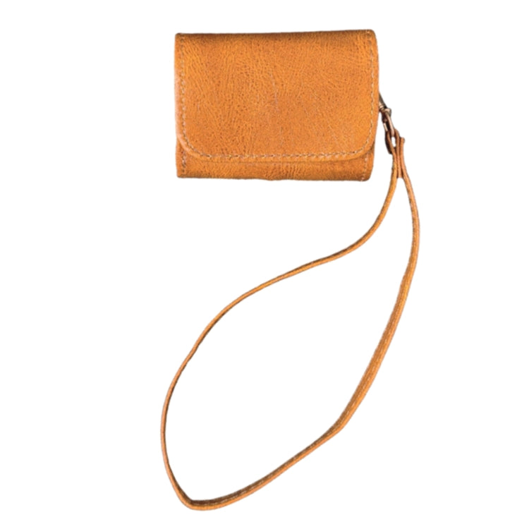 For AirPods 4 Cowhide Texture PU Headset Shockproof Case(Brown) - For AirPods 4 by PMC Jewellery | Online Shopping South Africa | PMC Jewellery | Buy Now Pay Later Mobicred