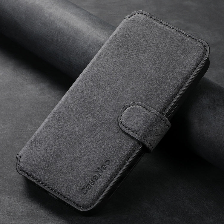 For iPhone 16 CaseNeo MagSafe RFID Anti-theft Retro Leather Phone Case(Black) - iPhone 16 Cases by CaseNeo | Online Shopping South Africa | PMC Jewellery | Buy Now Pay Later Mobicred