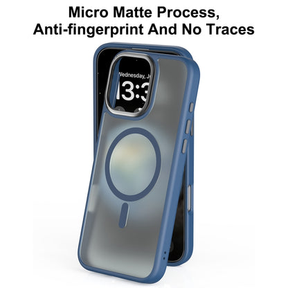 For iPhone 16 Pro Mutural Skin Feel Series Frosted MagSafe Magnetic Phone Case(Black) - iPhone 16 Pro Cases by Mutural | Online Shopping South Africa | PMC Jewellery | Buy Now Pay Later Mobicred