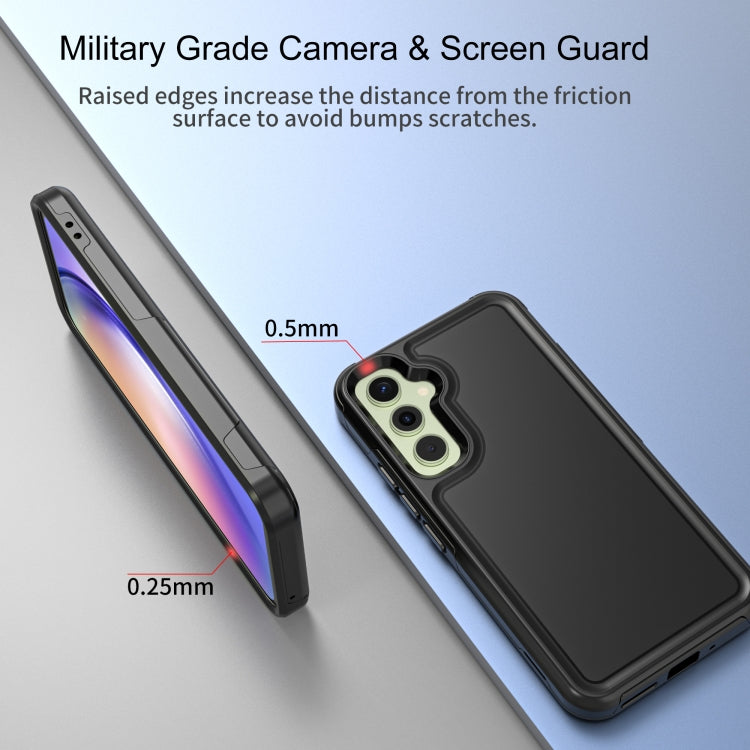 For Samsung Galaxy A54 5G RedPepper Box PC Hybrid TPU Phone Case(Black) - Galaxy Phone Cases by RedPepper | Online Shopping South Africa | PMc TechLife | Buy Now Pay Later Mobicred
