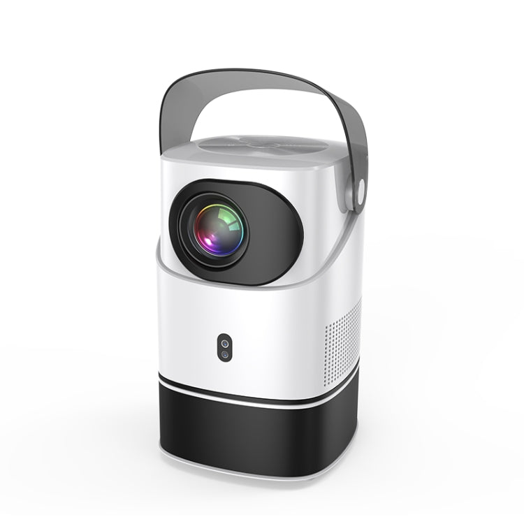 TS-2 1920 x 1080P 240ANSI HiSilicon 352 Android 9.0 Telescopic Projector, UK Plug(White) - LED Projector by PMC TechLife | Online Shopping South Africa | PMC TechLife | Buy Now Pay Later Mobicred