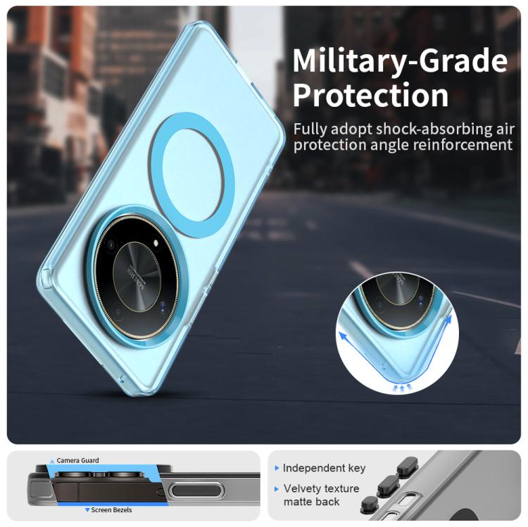 For Honor Magic6 Lite 5G Candy Magsafe PC Hybrid TPU Phone Case(Blue) - free shipping - PMC TechLife - Order now!