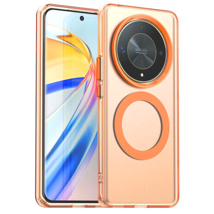 For Honor X9 Candy Magsafe PC Hybrid TPU Phone Case(Orange) - free shipping - PMC TechLife - Order now!