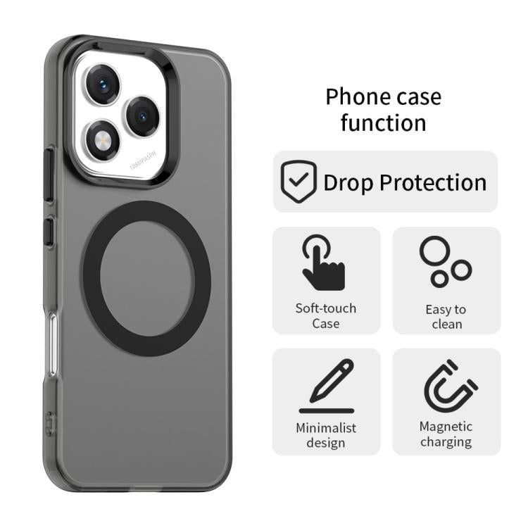 For Honor 400 Lite Global Candy Magsafe PC Hybrid TPU Phone Case(Black) - free shipping - PMC TechLife - Order now!