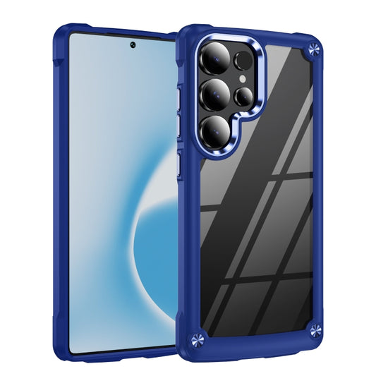 For Samsung Galaxy S25 Ultra 5G TPU + PC Lens Protection Phone Case(Blue) - Galaxy S25 Ultra 5G Cases by PMC Jewellery | Online Shopping South Africa | PMC Jewellery | Buy Now Pay Later Mobicred