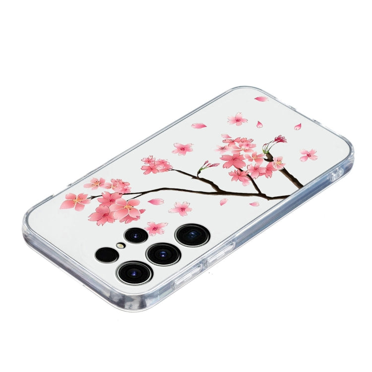 For Samsung Galaxy S25 Ultra 5G Colorful Painting Pattern TPU Phone Case(Plum Blossom) - Galaxy S25 Ultra 5G Cases by PMC Jewellery | Online Shopping South Africa | PMC Jewellery | Buy Now Pay Later Mobicred