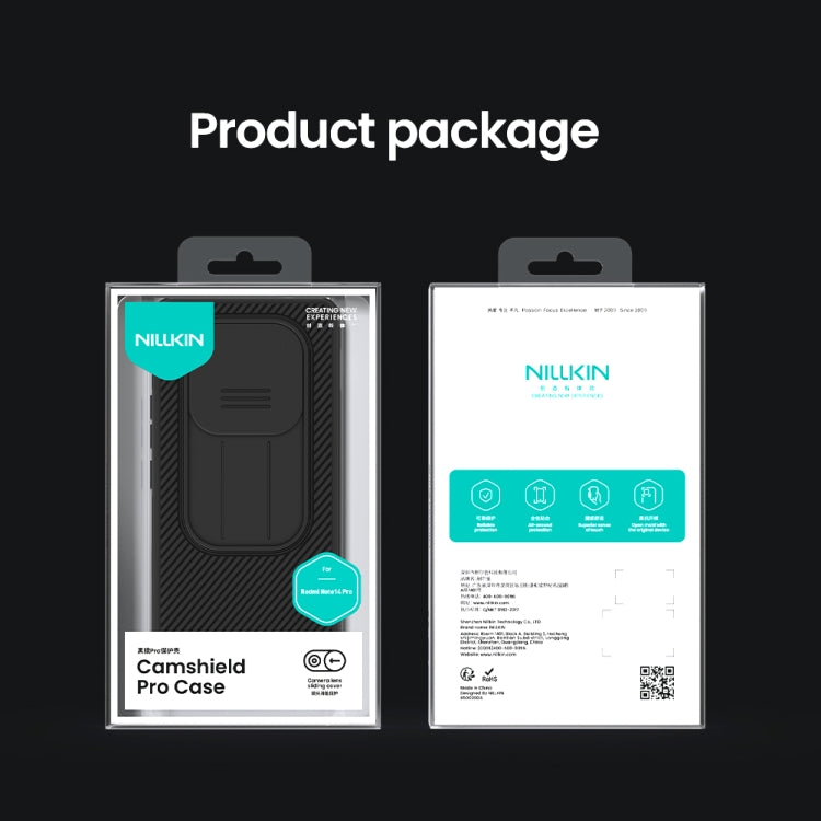 For Redmi Note 14 Pro 5G NILLKIN CamShield Pro PC Phone Case(Blue) - free shipping - PMC Jewellery - Order now!