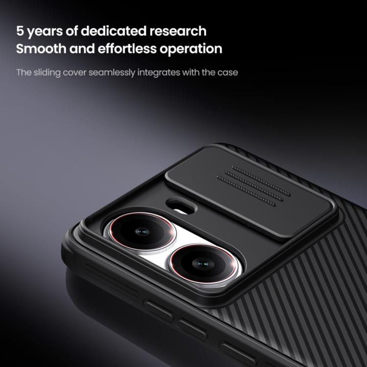 For Redmi Turbo 4 NILLKIN CamShield Pro PC Phone Case(Blue) - Xiaomi Cases by NILLKIN | Online Shopping South Africa | PMc TechLife | Buy Now Pay Later Mobicred