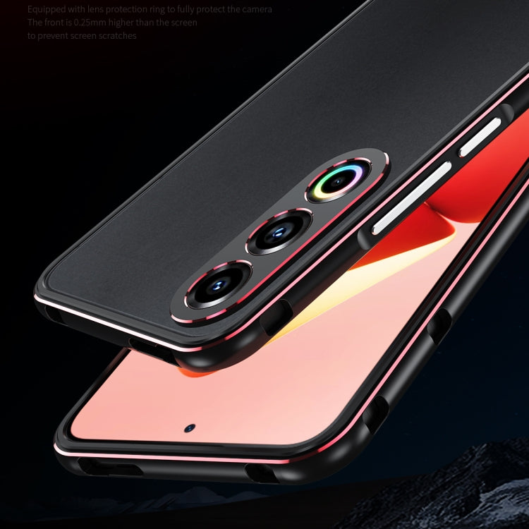 For Meizu 21 Aurora Series Lens Protector + Metal Frame Phone Case(Silver) - Meizu by PMC TechLife | Online Shopping South Africa | PMC TechLife | Buy Now Pay Later Mobicred
