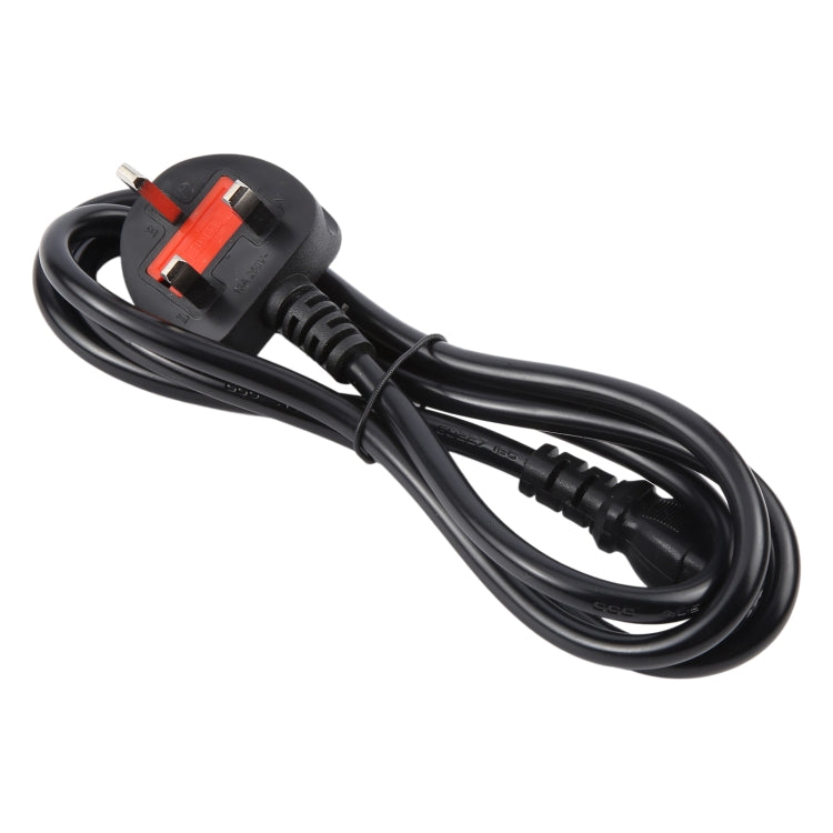 Big UK Plug Computer PC Power Cord 3 Pin Cable, Length:5m(Black) - Power Cord by PMC TechLife | Online Shopping South Africa | PMC TechLife | Buy Now Pay Later Mobicred
