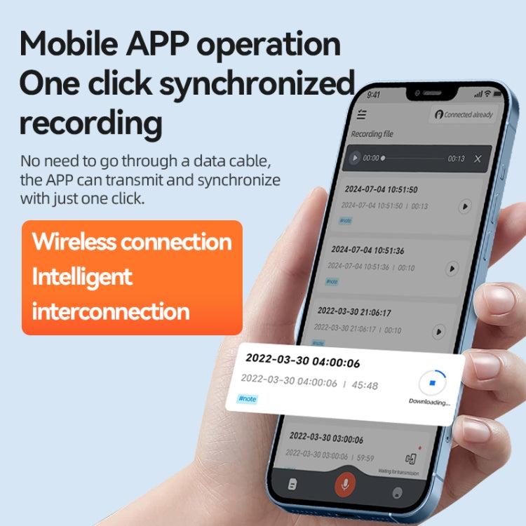 Q70A Magnetic Noise Reduction Voice Recording Pen Support APP Control, Memory:16GB(Black) - Recording Pen by PMC TechLife | Online Shopping South Africa | PMC TechLife | Buy Now Pay Later Mobicred
