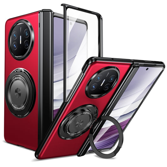 For Huawei Mate X5 Gold Medal Rotating Folding Series Ring Holder Phone Case(Red) - Huawei Cases by PMC Jewellery | Online Shopping South Africa | PMC Jewellery | Buy Now Pay Later Mobicred