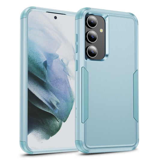 For Samsung Galaxy S25 5G TPU + PC Shockproof Protective Phone Case(Grey Green) - Galaxy S25 5G Cases by PMC Jewellery | Online Shopping South Africa | PMC Jewellery | Buy Now Pay Later Mobicred