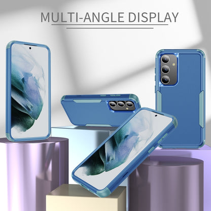 For Samsung Galaxy S25+ 5G TPU + PC Shockproof Protective Phone Case(Royal Blue + Grey Green) - Galaxy S25+ 5G Cases by PMC Jewellery | Online Shopping South Africa | PMC Jewellery | Buy Now Pay Later Mobicred