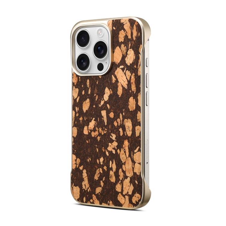 For iPhone 16 Plus Denior A18 WoodenPaint MagSafe Phone Case(Brown) - iPhone 16 Plus Cases by Denior | Online Shopping South Africa | PMC Jewellery | Buy Now Pay Later Mobicred