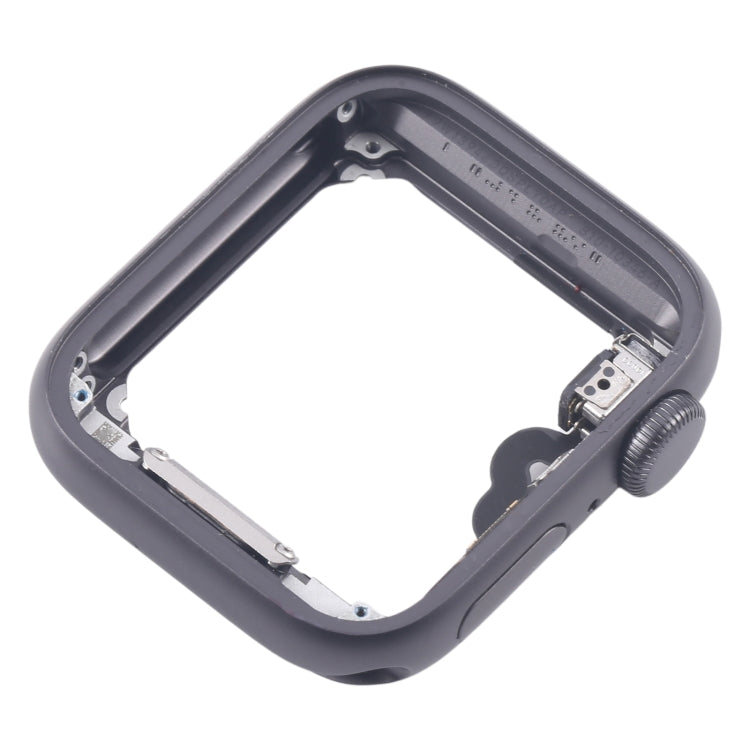 For Apple Watch Series 5 40MM GPS Aluminium Alloy Middle Frame Bezel Plate with Crown Spin Axis Flex Cable(Grey) - Middle Frame by PMC TechLife | Online Shopping South Africa | PMC TechLife | Buy Now Pay Later Mobicred
