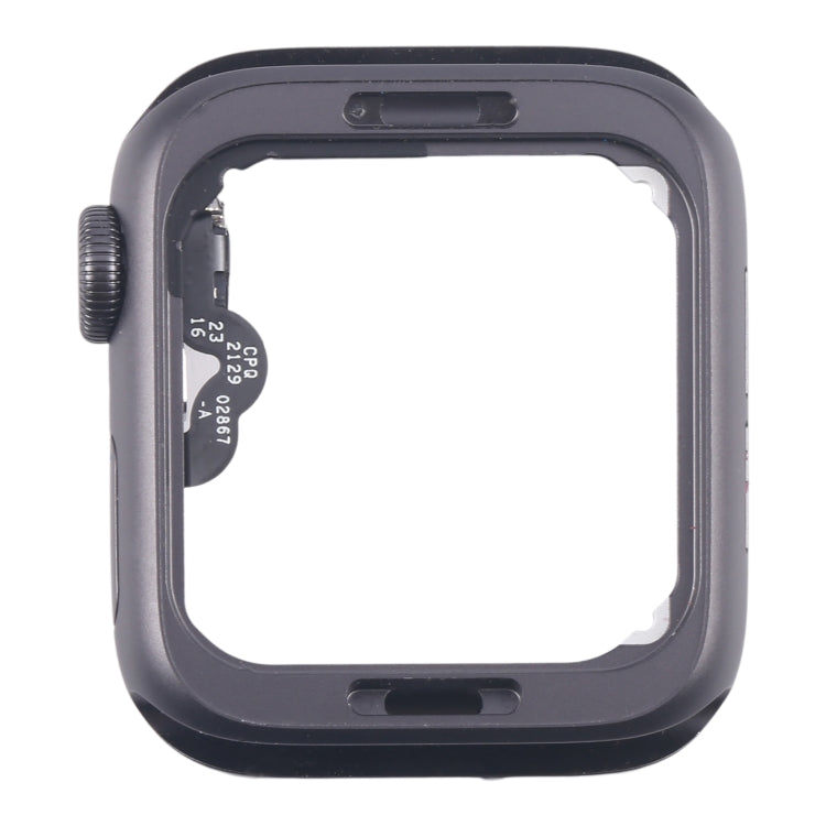 For Apple Watch SE 2020 40MM GPS Aluminium Alloy Middle Frame Bezel Plate with Crown Spin Axis Flex Cable(Grey) - Middle Frame by PMC TechLife | Online Shopping South Africa | PMC TechLife | Buy Now Pay Later Mobicred