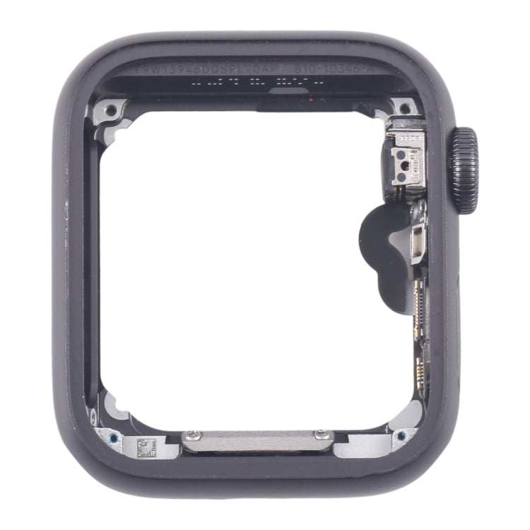 For Apple Watch Series 4 44MM GPS Aluminium Alloy Middle Frame Bezel Plate with Crown Spin Axis Flex Cable(Grey) - Middle Frame by PMC TechLife | Online Shopping South Africa | PMC TechLife | Buy Now Pay Later Mobicred