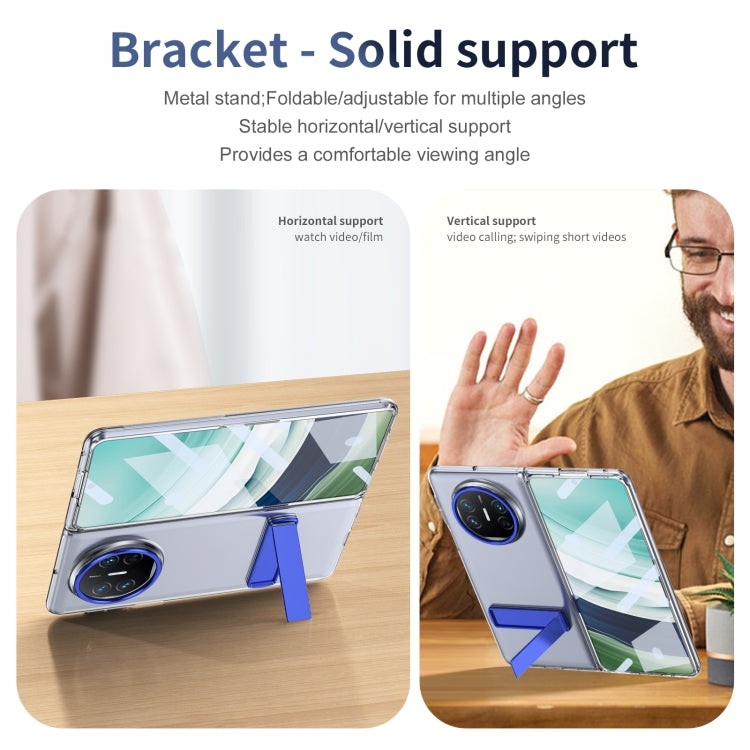 For Huawei Mate X3 Ice-Cold Holder PC Hybrid TPU Phone Case(Blue) - Huawei Cases by PMC TechLife | Online Shopping South Africa | PMC TechLife | Buy Now Pay Later Mobicred
