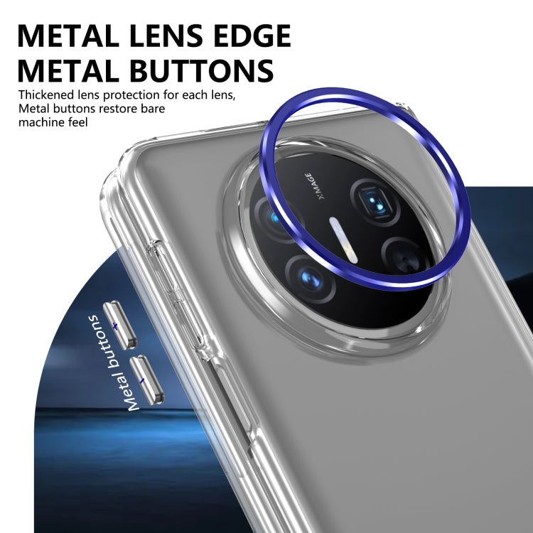 For Huawei Mate X3 lce Folding Series Integrated Clear PC Phone Case(Royal Blue) - free shipping - PMC TechLife - Order now!