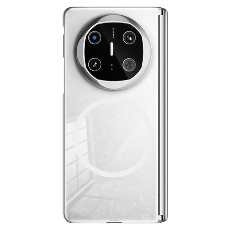For Huawei Mate X6 Clear MagSafe PC Full Coverage Phone Case(White) - Huawei Cases by PMC TechLife | Online Shopping South Africa | PMC TechLife | Buy Now Pay Later Mobicred