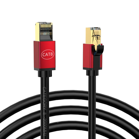 5m Home Fiber Bandwidth 10 Gigabit CAT8 Network Cable(Red) - Lan Cable and Tools by PMC Jewellery | Online Shopping South Africa | PMC Jewellery | Buy Now Pay Later Mobicred