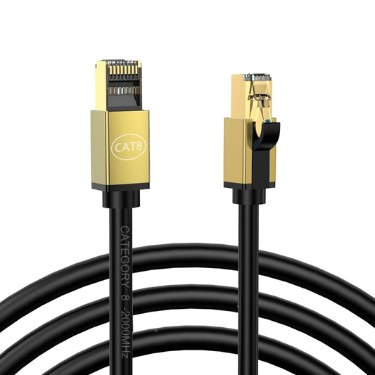 5m Home Fiber Bandwidth 10 Gigabit CAT8 Network Cable(Gold) - Lan Cable and Tools by PMC Jewellery | Online Shopping South Africa | PMC Jewellery | Buy Now Pay Later Mobicred