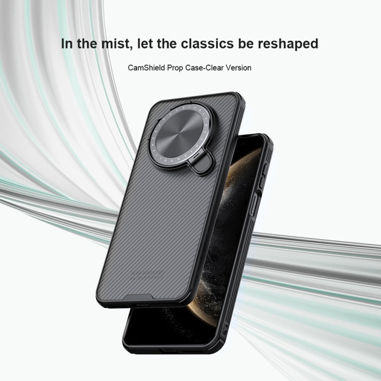 For Huawei Mate 70 NILLKIN CamShield Prop Translucent PC Phone Case(Black) - free shipping - PMC TechLife - Order now!