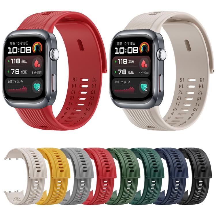 For Huawei Watch D2 Silicone Watch Band Wristband(Orange) - Watch Bands by PMc TechLife | Online Shopping South Africa | PMc TechLife | Buy Now Pay Later Mobicred