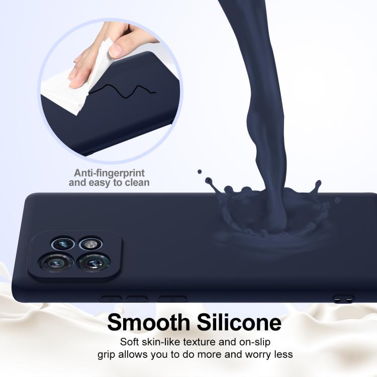 For Motorola Edge+ 2023 Shockproof Silicone Magsafe Phone Case(Navy Blue) - free shipping - PMC TechLife - Order now!
