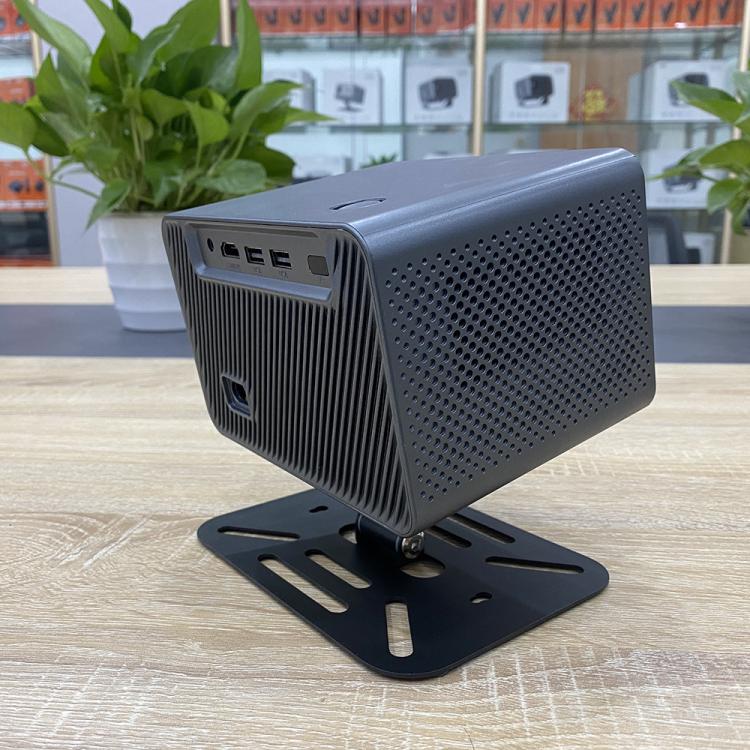 M10 Plus 1280 x 720P 200ANSI Amlogic H713 CPU Android 11 Smart Projector with Bracket, AU Plug(Metal Grey) - LED Projector by PMC TechLife | Online Shopping South Africa | PMC TechLife | Buy Now Pay Later Mobicred