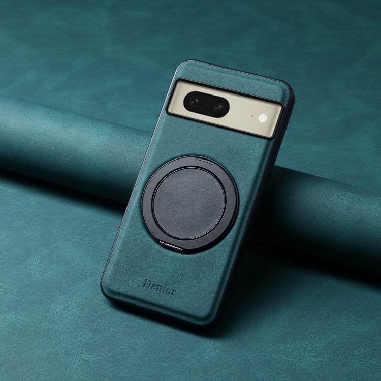 For Google Pixel 8 Denior A14 Skin Feel Rotating Holder MagSafe Phone Case(Blue) - free shipping - PMC TechLife - Order now!