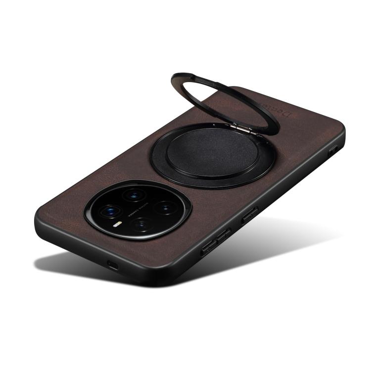 For Honor Magic7 Pro Denior A14 Skin Feel Rotating Holder MagSafe Phone Case(Brown) - free shipping - PMC TechLife - Order now!