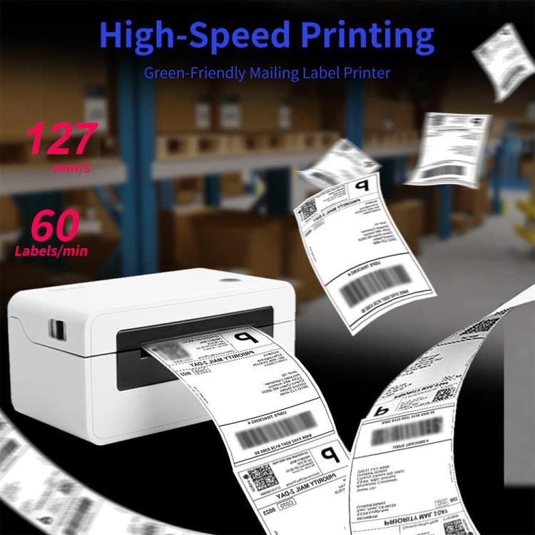 HPRT N41 Bluetooth Version Express Electronic Waybill Printer, Plug:US Plug(White) - Printer by PMC TechLife | Online Shopping South Africa | PMC TechLife | Buy Now Pay Later Mobicred