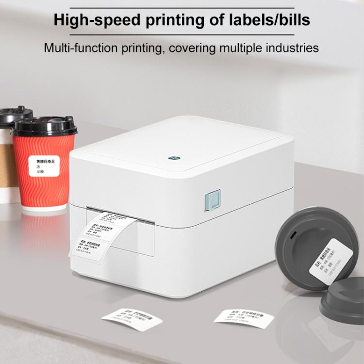 HPRT D35 Bluetooth Version Express Electronic Waybill Printer, Plug:UK Plug(White) - Receipt Printers by PMC TechLife | Online Shopping South Africa | PMC TechLife | Buy Now Pay Later Mobicred